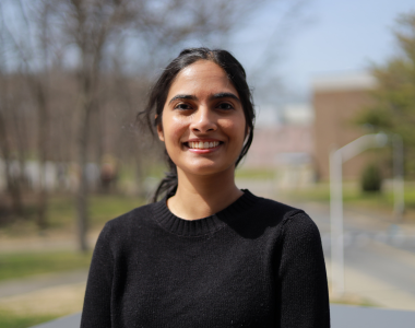 Veena Krish, Computer Science doctoral candidate.