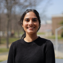 Veena Krish, Computer Science doctoral candidate.